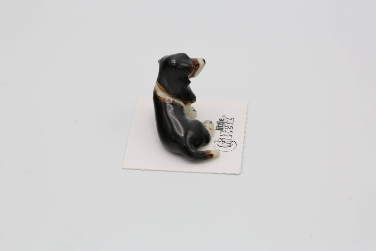 Napoleon Basset Hound Porcelain Miniature