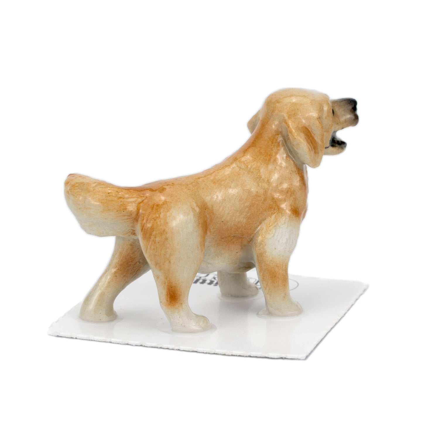 Buddy Golden Retreiver Adult Porcelain Miniature