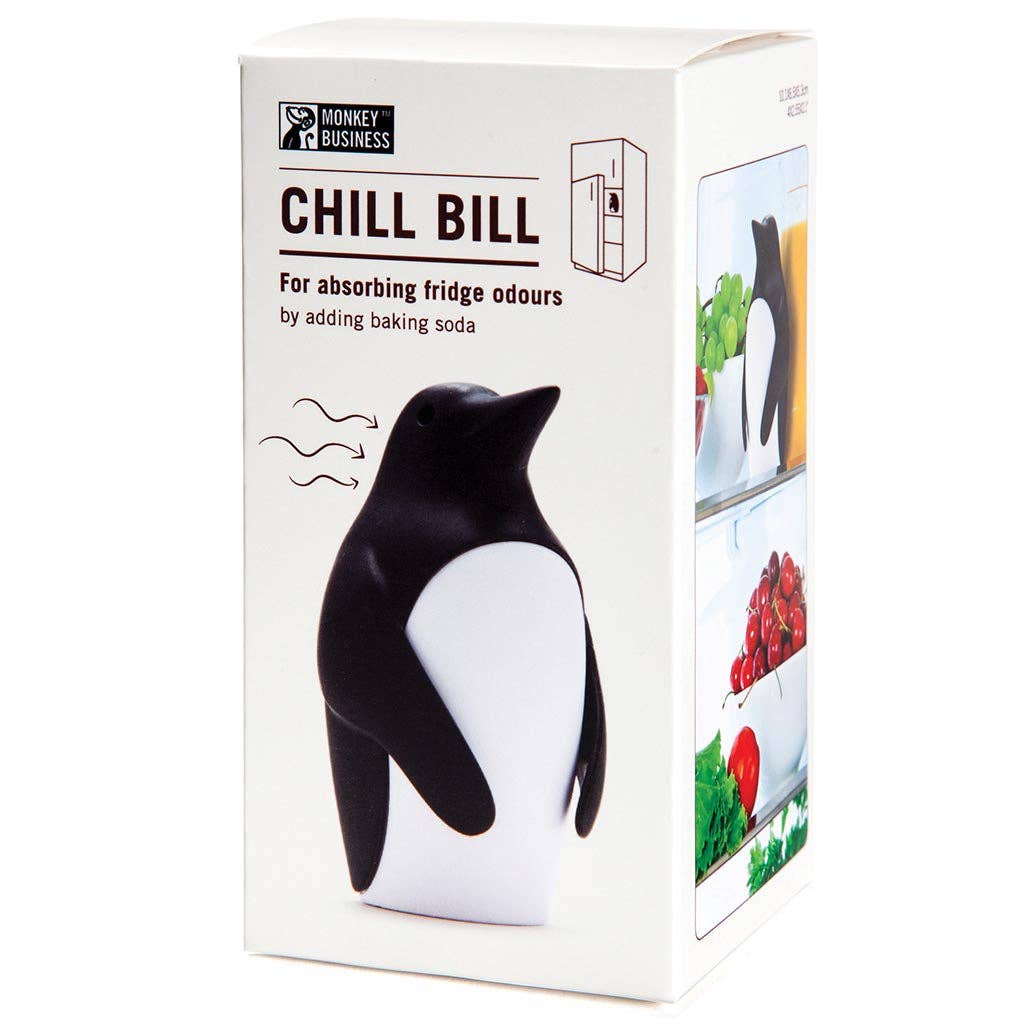 Penguin Fridge Baking Soda Deodorizer | Chill Bill