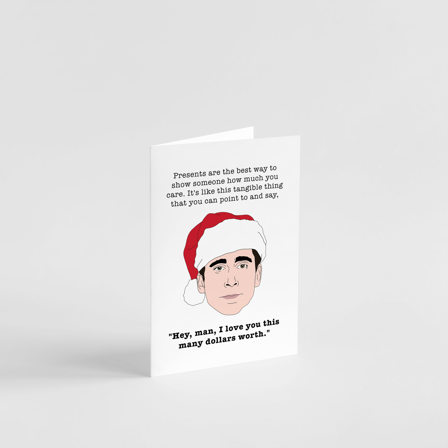 Michael S Christmas Presents Card