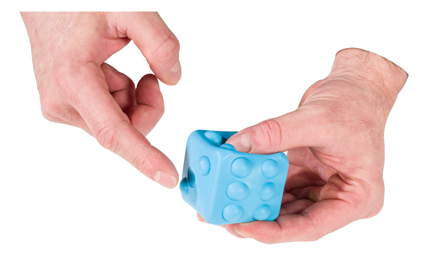 Toysmith - Poppin' Dice - Satisfying Fidget Toy, Assorted Colors