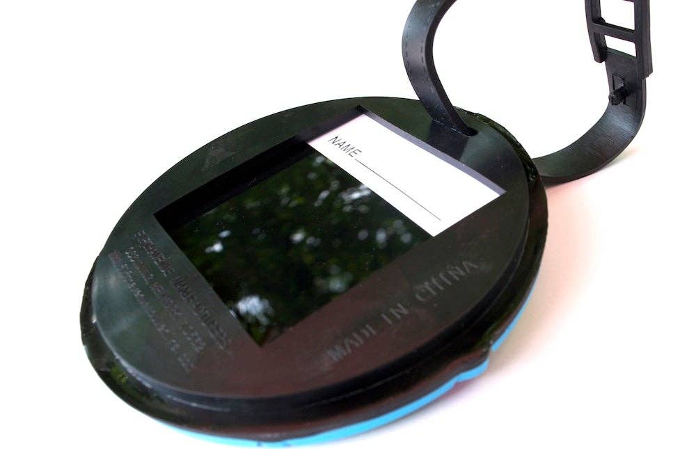 Empire State Building Heart 3-D Luggage Tag | New York Souvenir | Love New York Gift