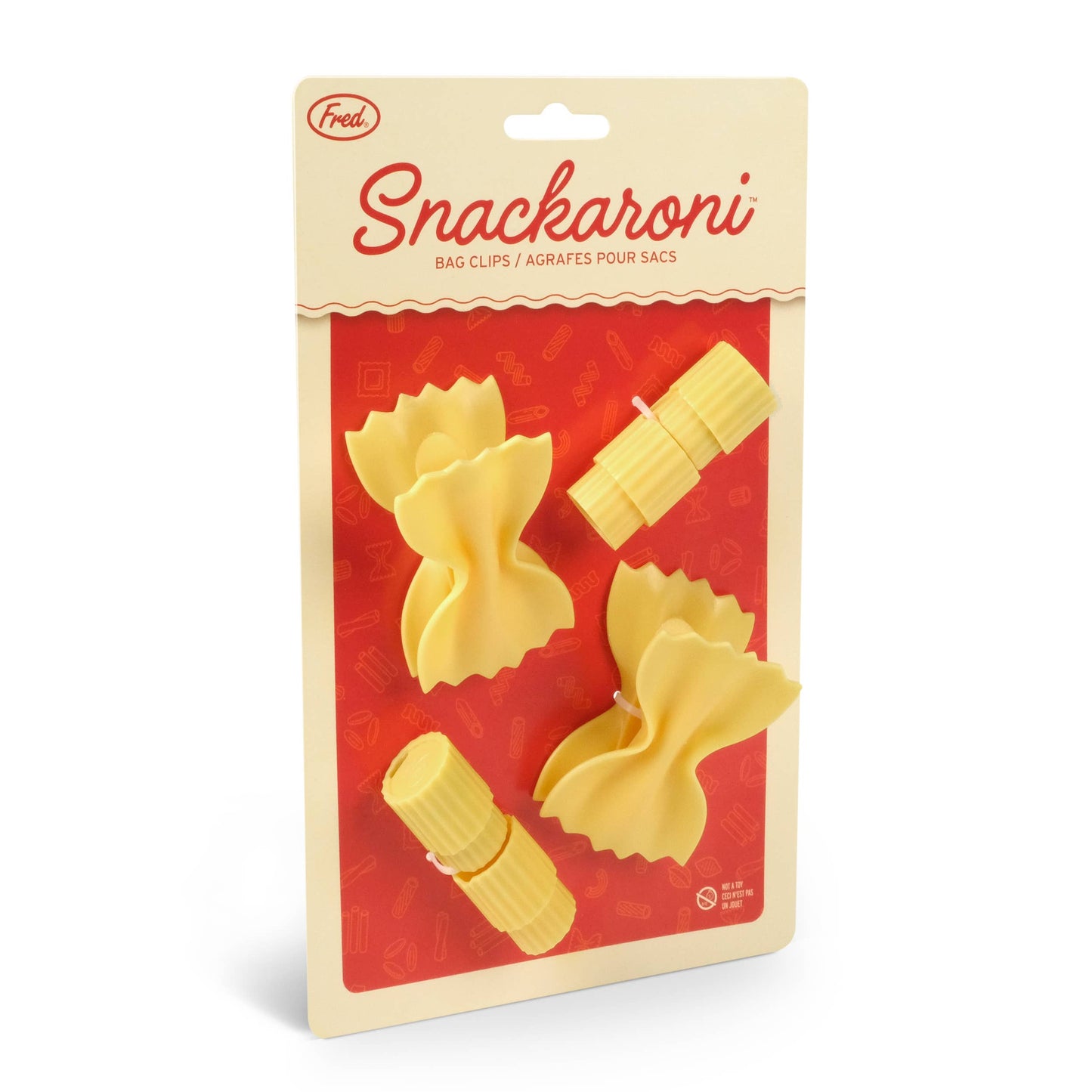 SNACKARONI - Pasta Bag Clips - Set of 4