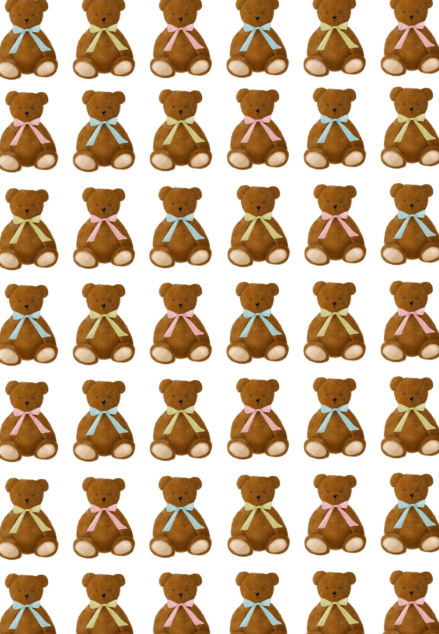 Teddy Bear Wrapping Paper