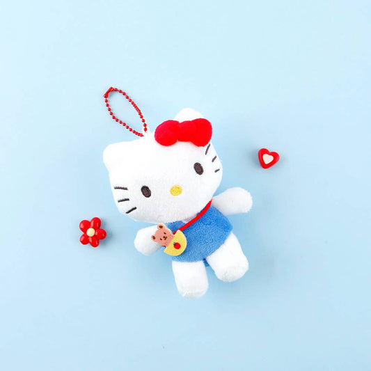 K-Wonderland - Sanrio Mini Plush Keychain – Shoulder Bag Edition (8cm)