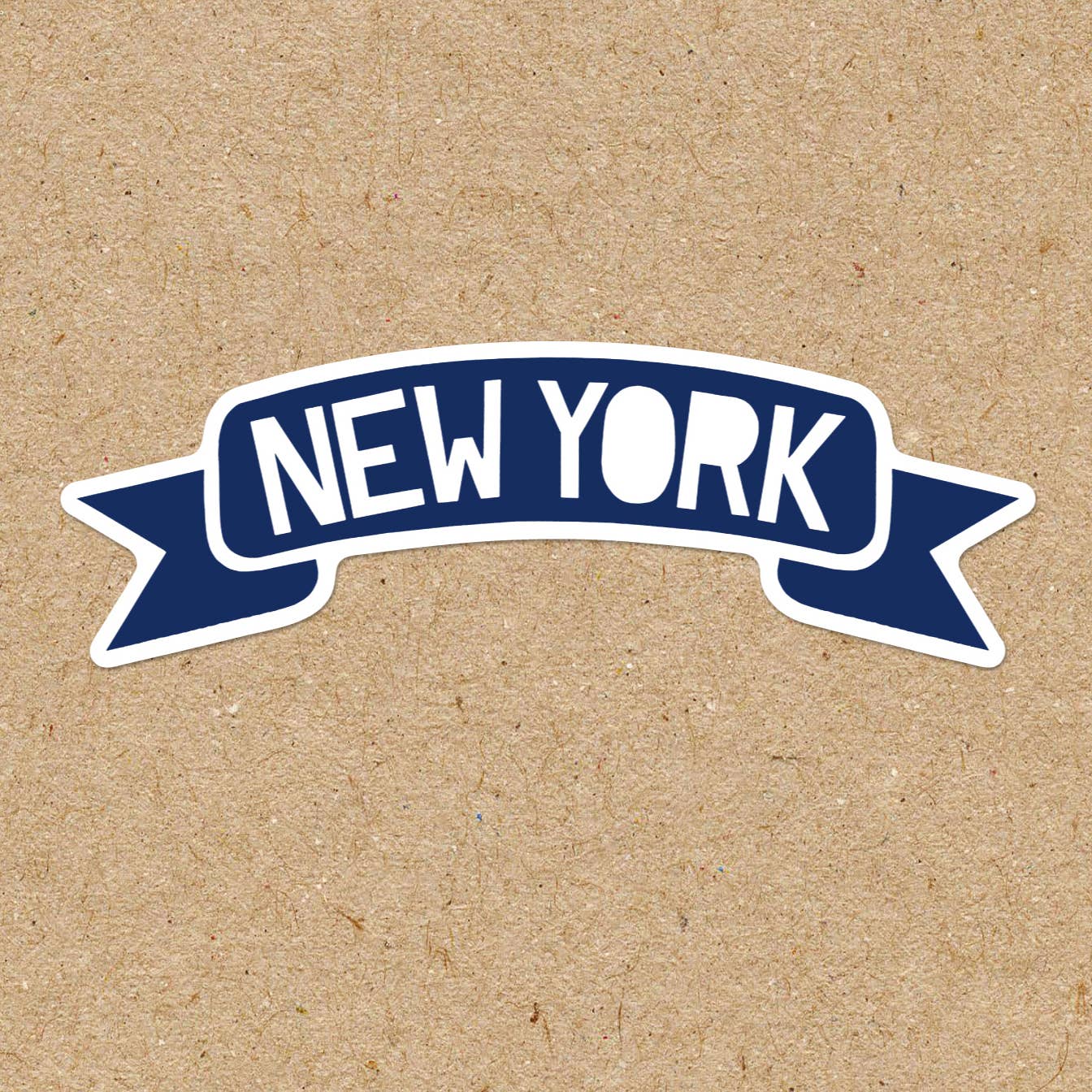 New York Banner Sticker - NY NYC New York City Souvenir