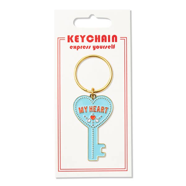 THE FOUND - Key to My Heart Keychain
