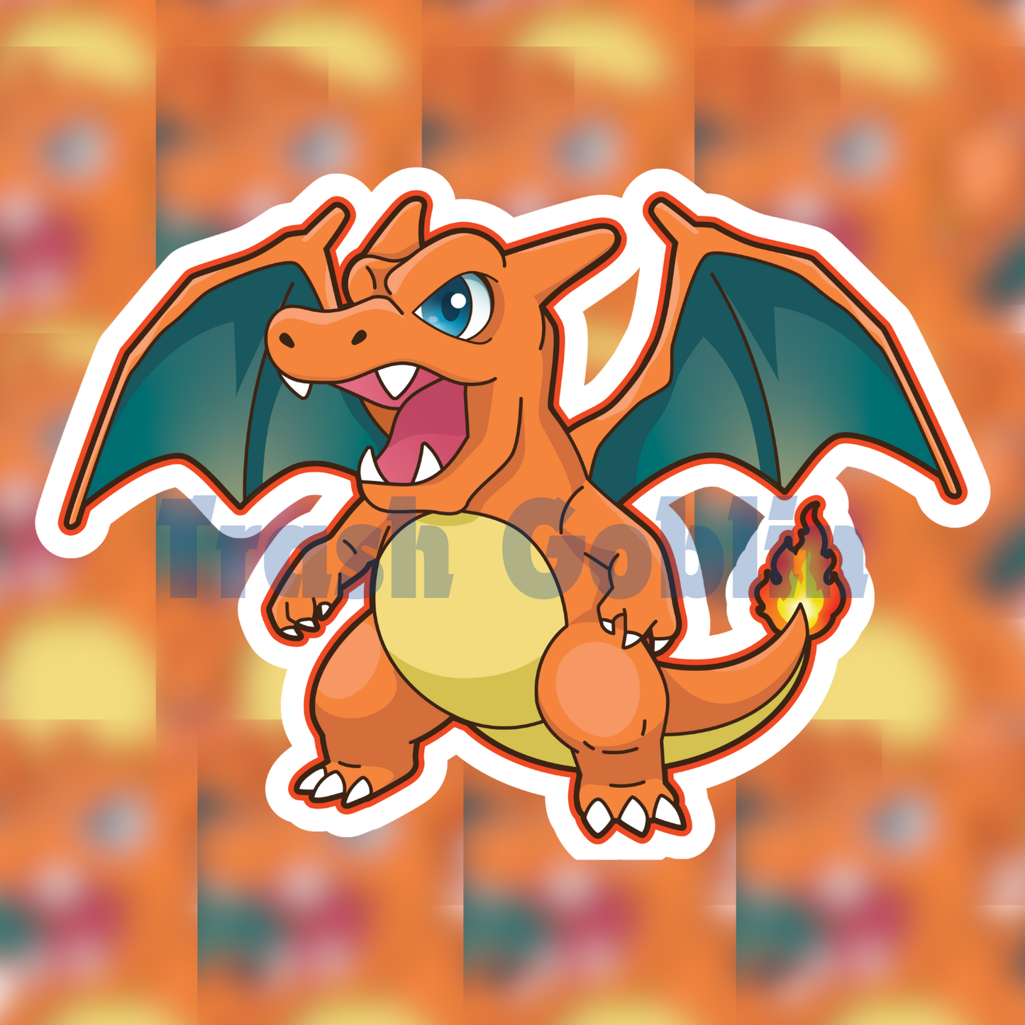 Charizard Chibi Sticker