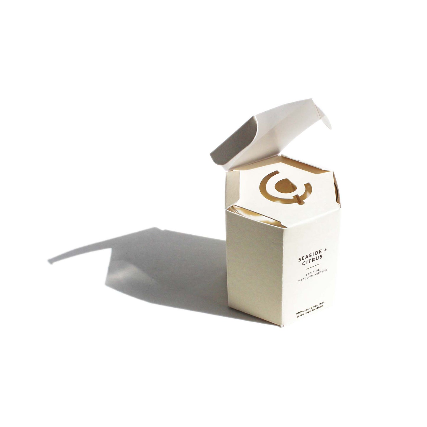 Calyan Wax Co. - Seaside + Citrus - Glass Tumbler Soy Candle