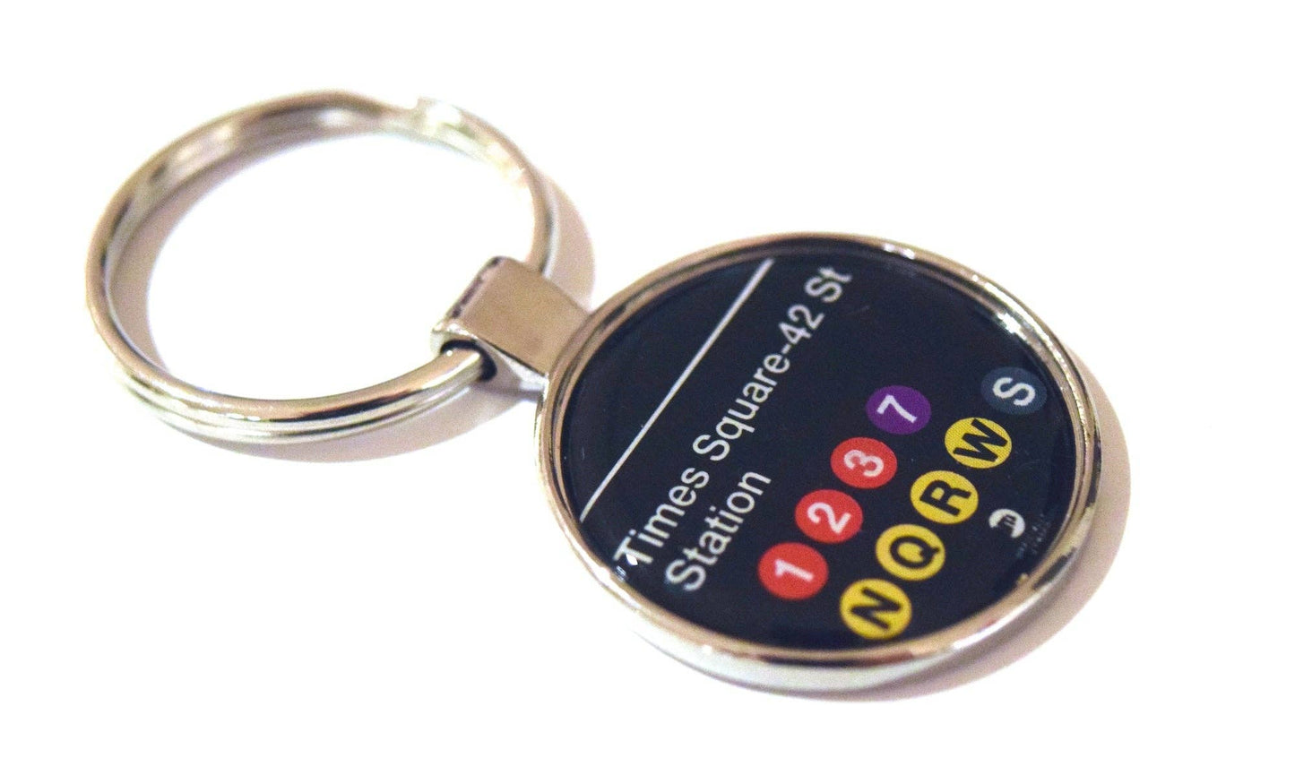 New York Keychain MTA Times Square Subway Station
