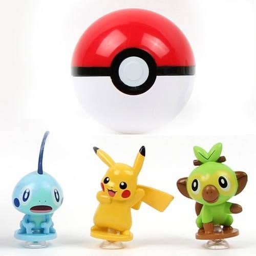 K-Wonderland - Pokémon Suction Figure Monster Ball– Gacha Blind Capsule Toy