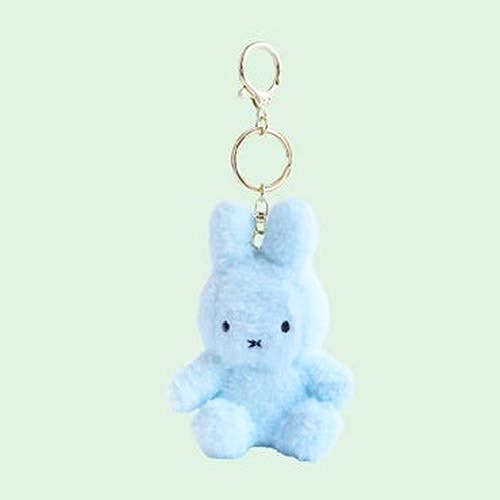 Miffy Limited Creamy Soft Color Fluffy Key ring Bag Charm