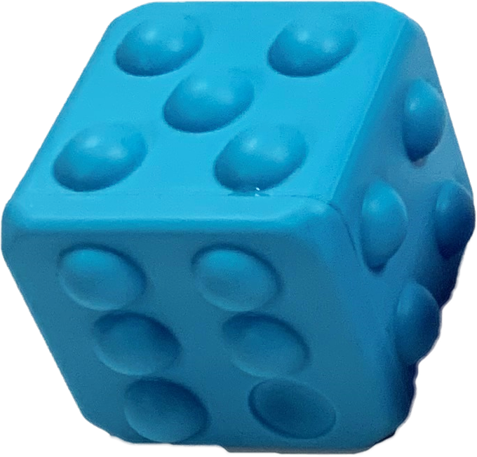 Toysmith - Poppin' Dice - Satisfying Fidget Toy, Assorted Colors