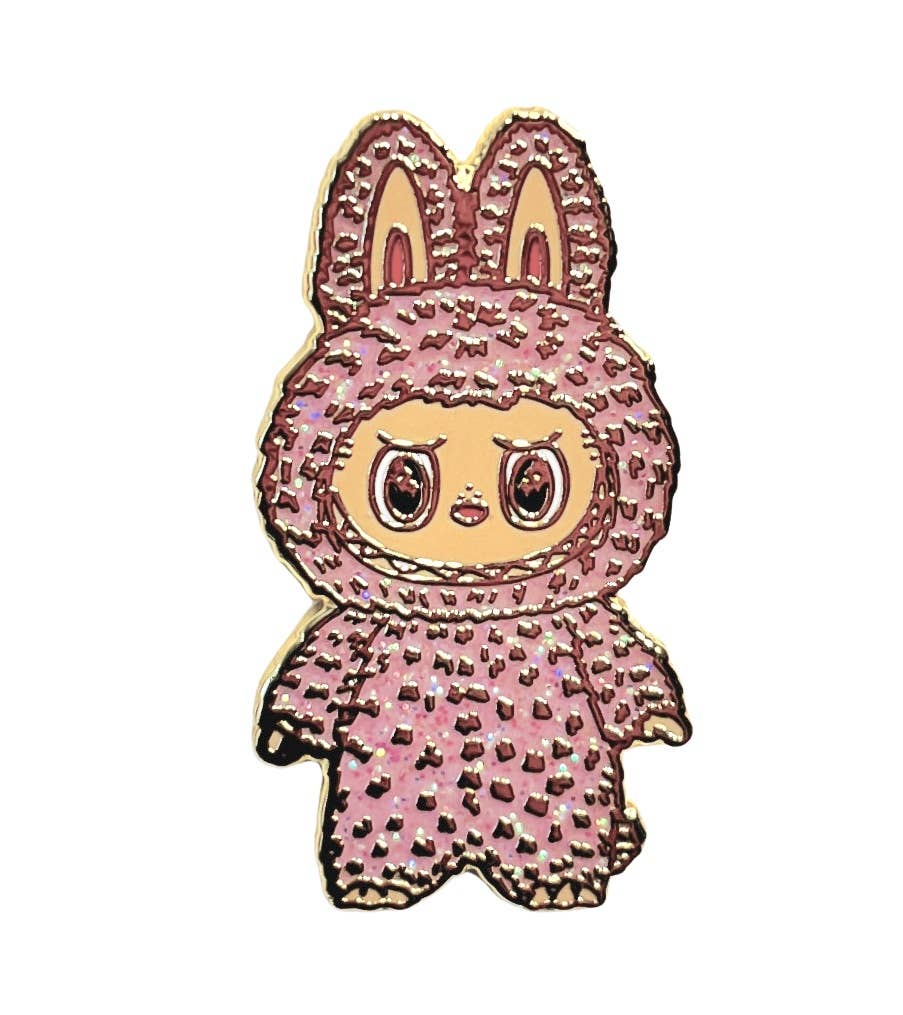 Labubu Pink Lychee Berry Pin