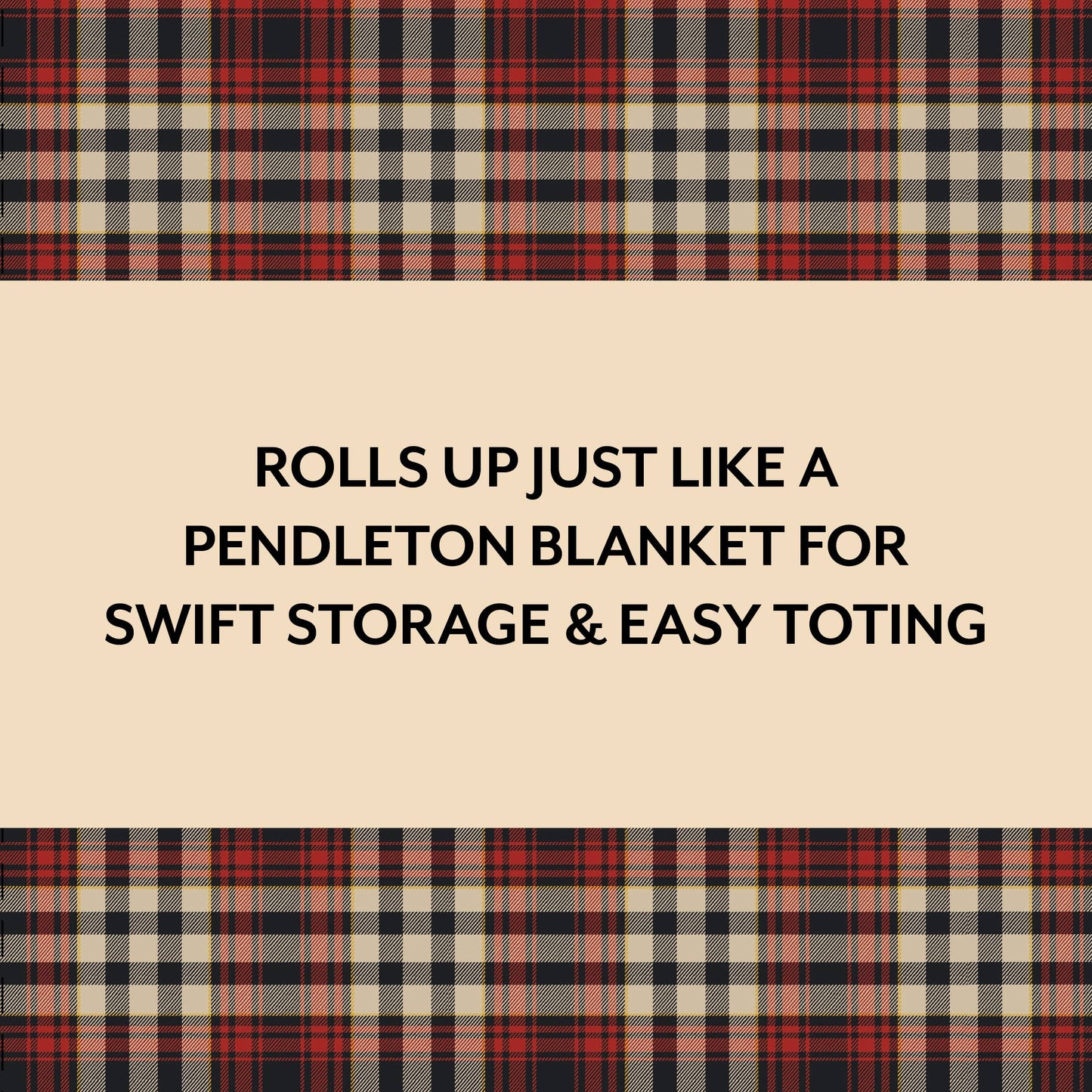 Chronicle Books - Pendleton Red Black Check Pattern Chess & Checkers