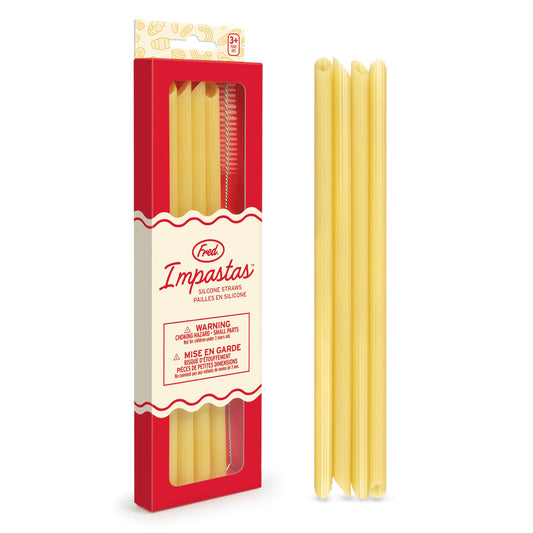IMPASTAS - Silicone Pasta Straws - Set of 4