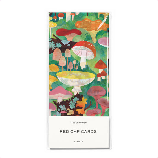 Red Cap Cards - Woodland Mushrooms tissue paper