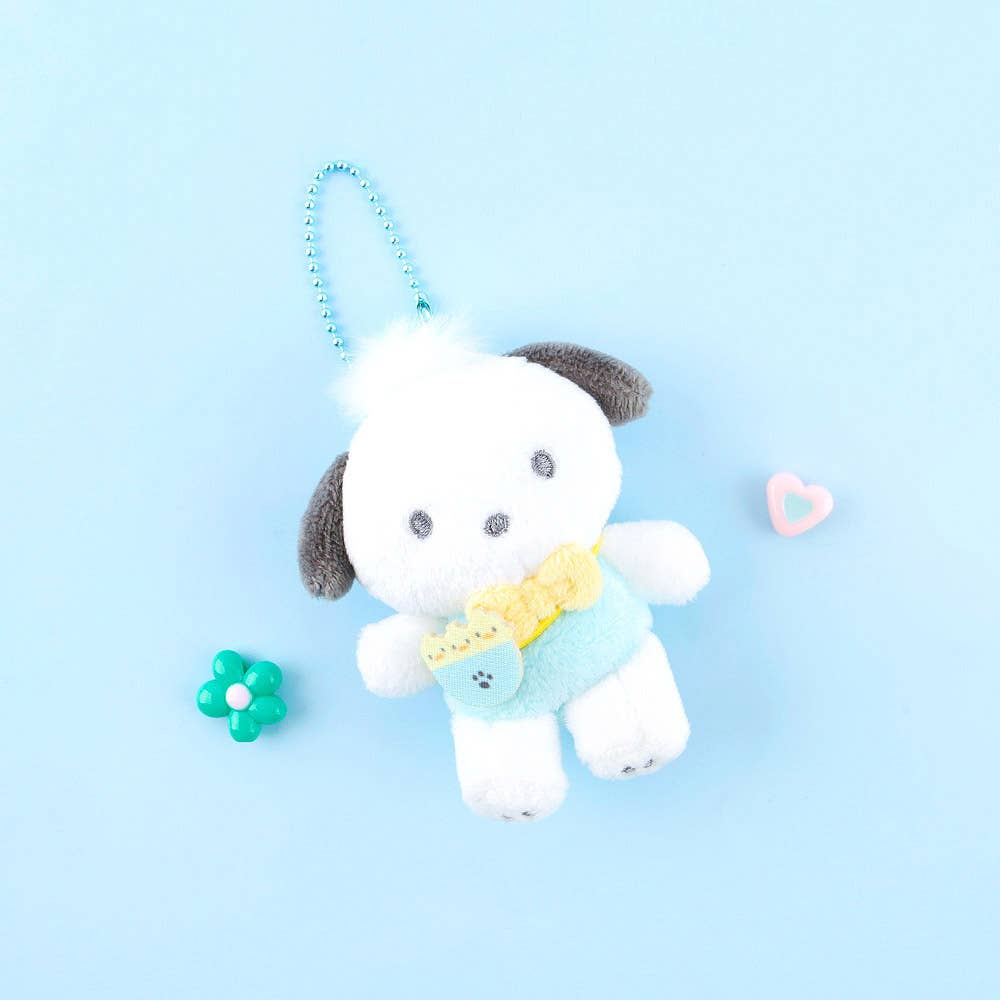 K-Wonderland - Sanrio Mini Plush Keychain – Shoulder Bag Edition (8cm)