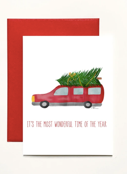 Most Wonderful Time of Year Greeting Card (single or boxed)