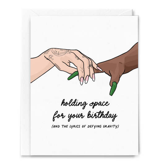 Sammy Gorin LLC - Holding Space Birthday Card