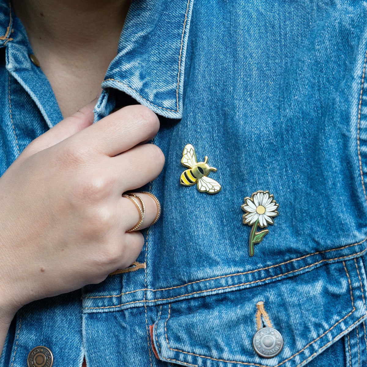 Queen Honey Bee Pin, Bee Gifts