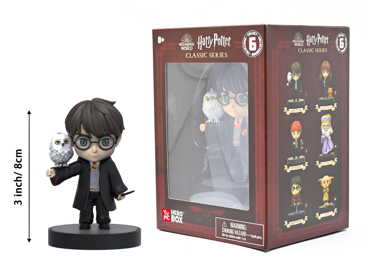 Toys Matter Inc. - Wizarding World Harry Potter Hero Box - Window Box CDU