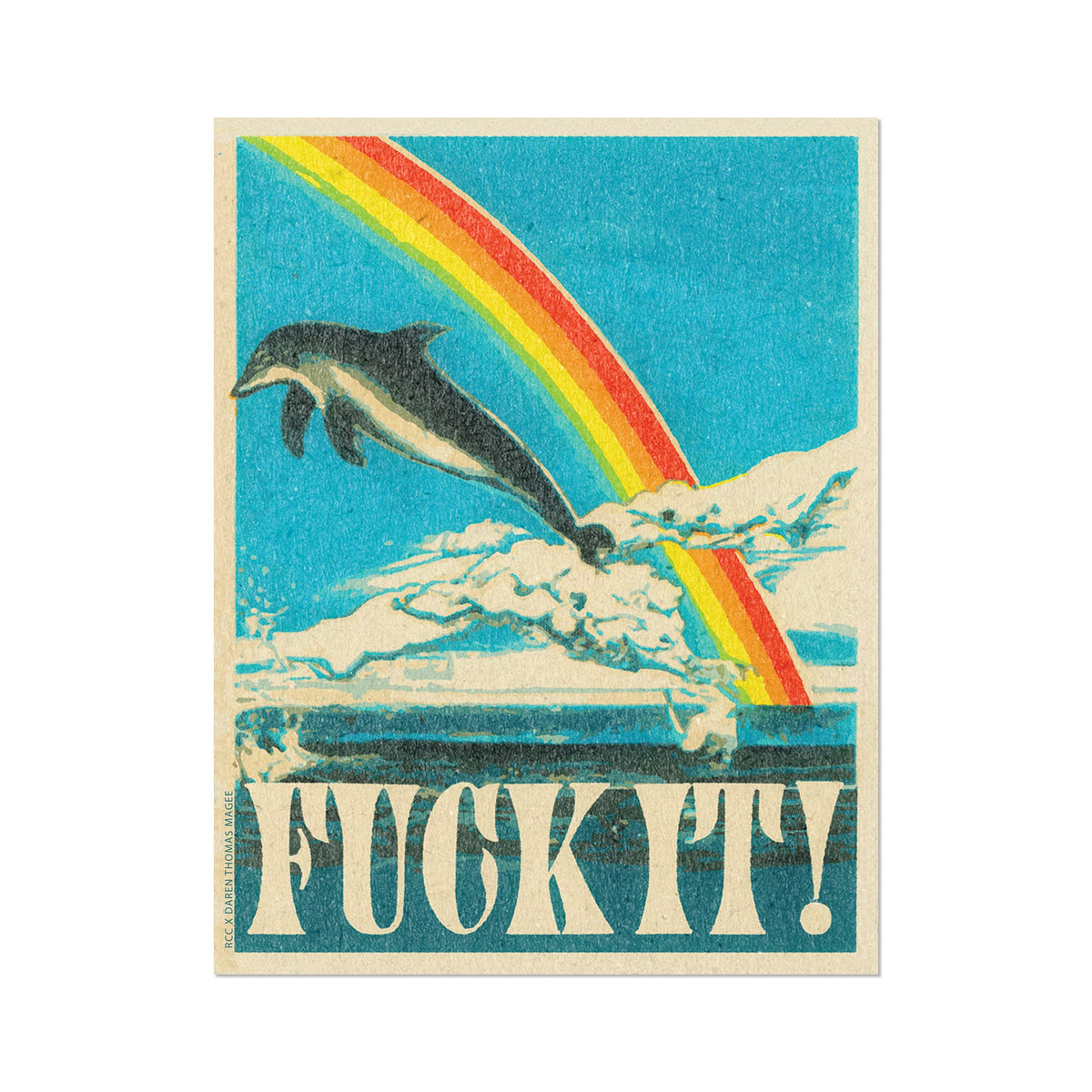 Dolphin sticker