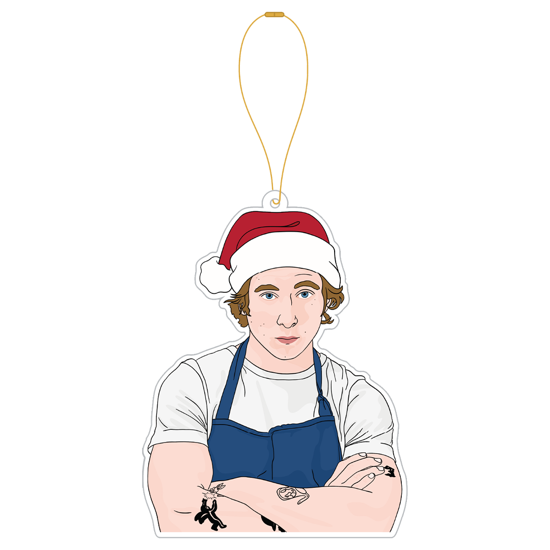 Yes, Chef White Acrylic Ornament