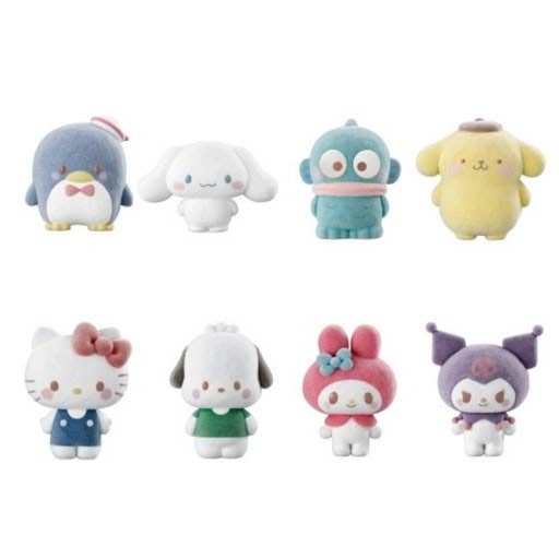 K-Wonderland - Limited Bandai Sanrio Fluffy Flocked Mini Figures