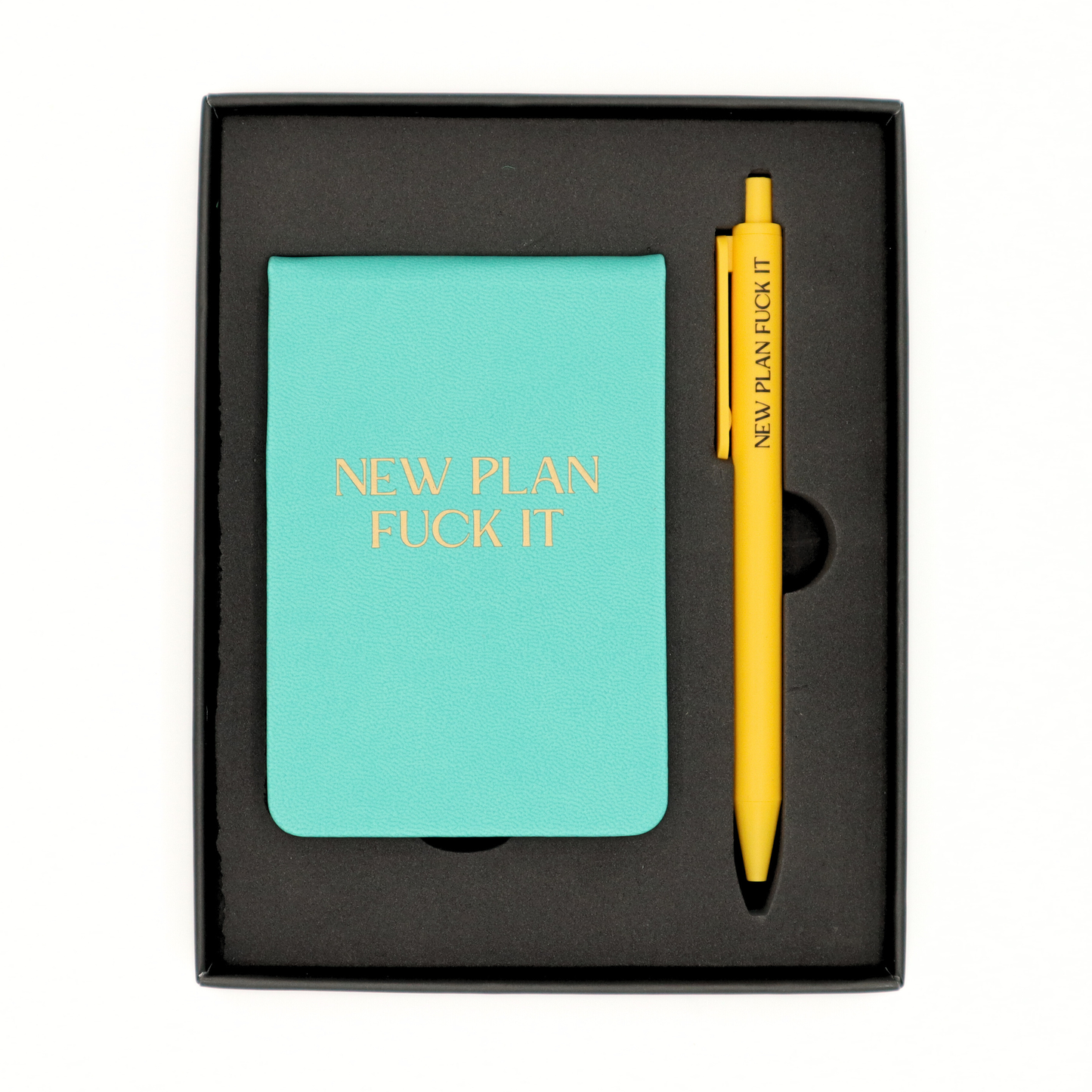 Properly Improper - New Plan Fuck It - Pocket Journal & Pen Box Set