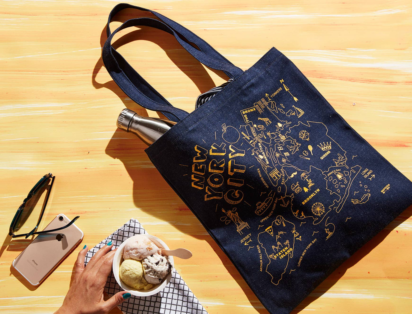 Maptote - New York City Denim Tote