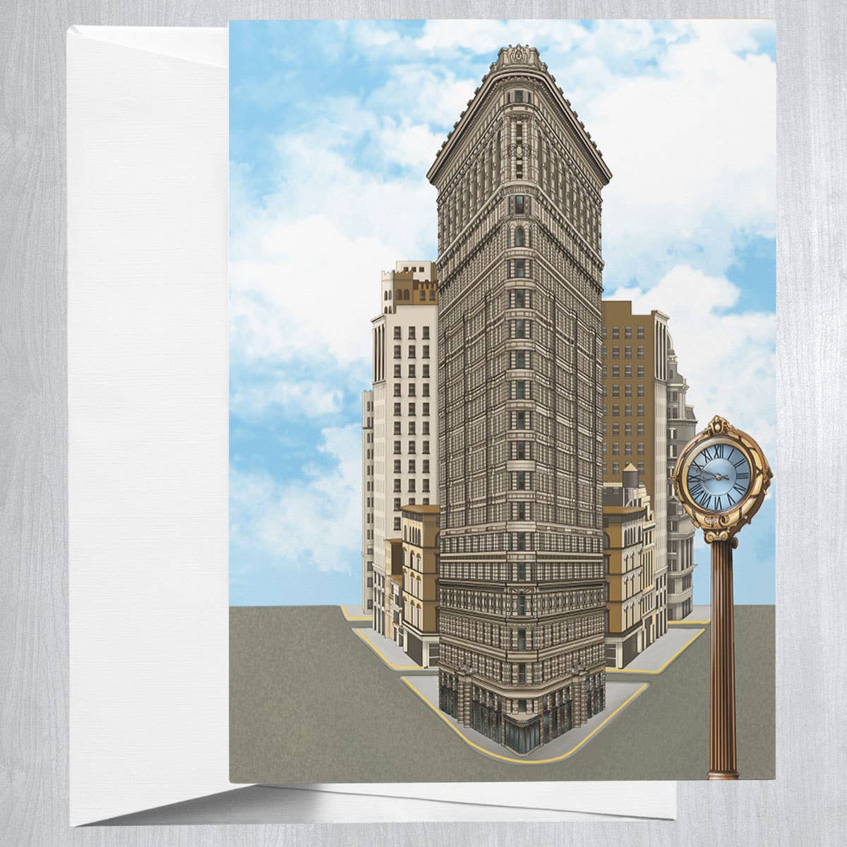 Flatiron Building -NYC- Greeting Card