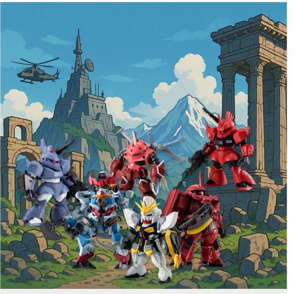 Bandai Gundam Converge #27 – Collectible Mini Figure Series