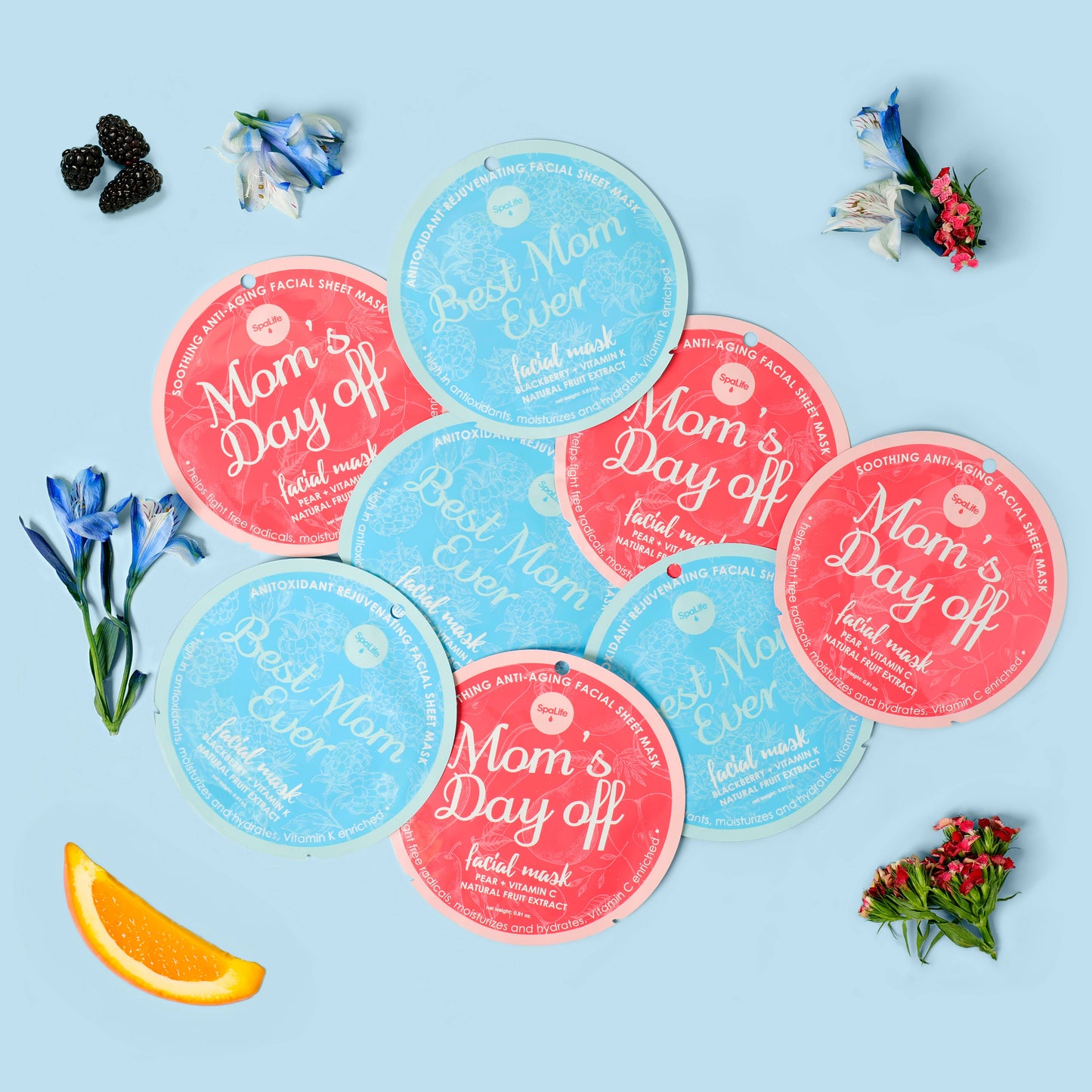 My Spa Life - Mother's Day Rejuvenating & Soothing Facial Mask -1 Pk