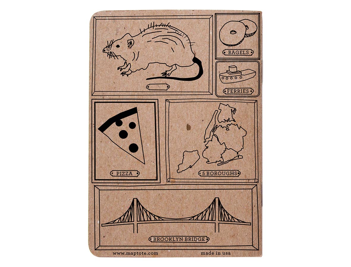 Maptote - New York City Frames Booklet