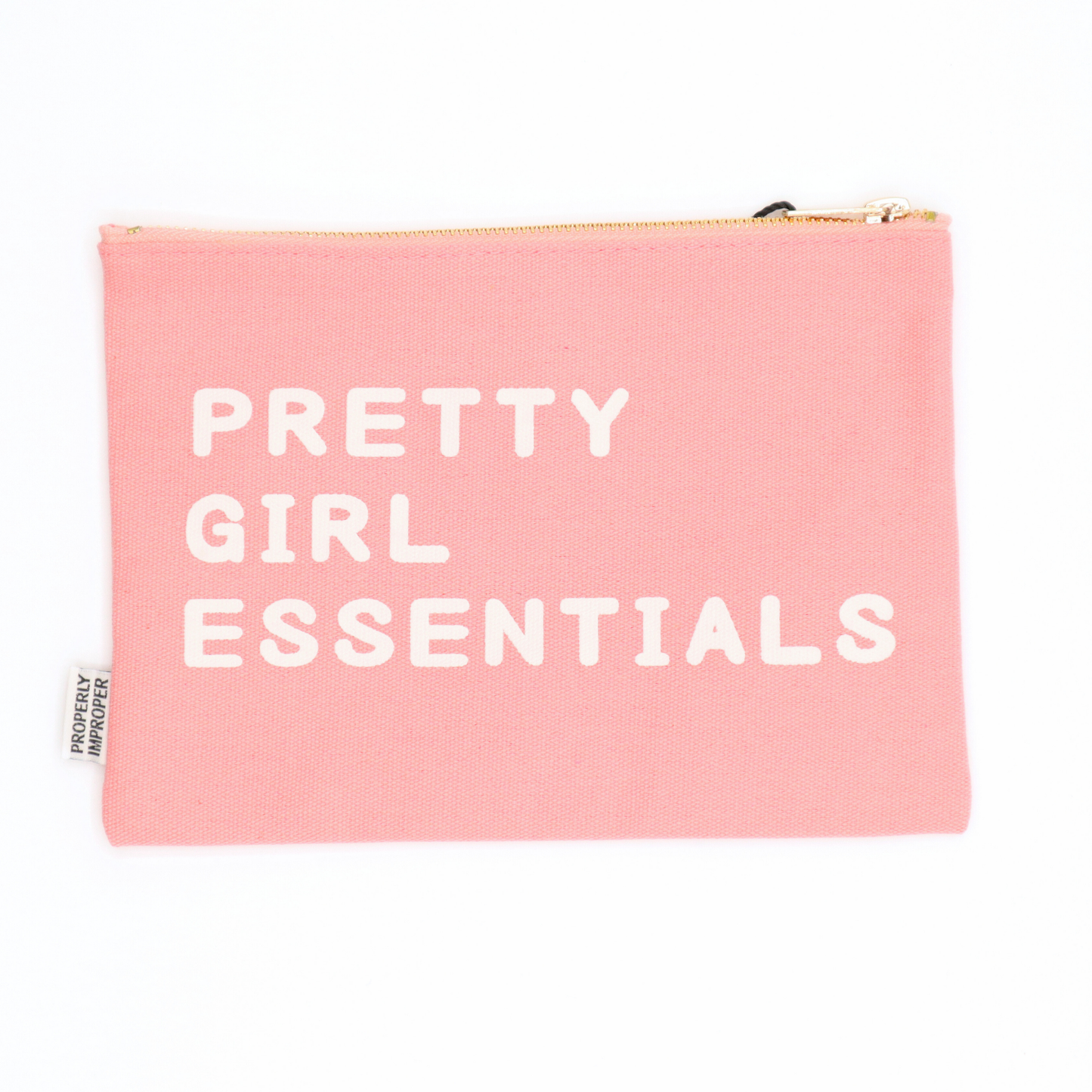 Properly Improper - Pretty Girl Essentials - Canvas Pouch