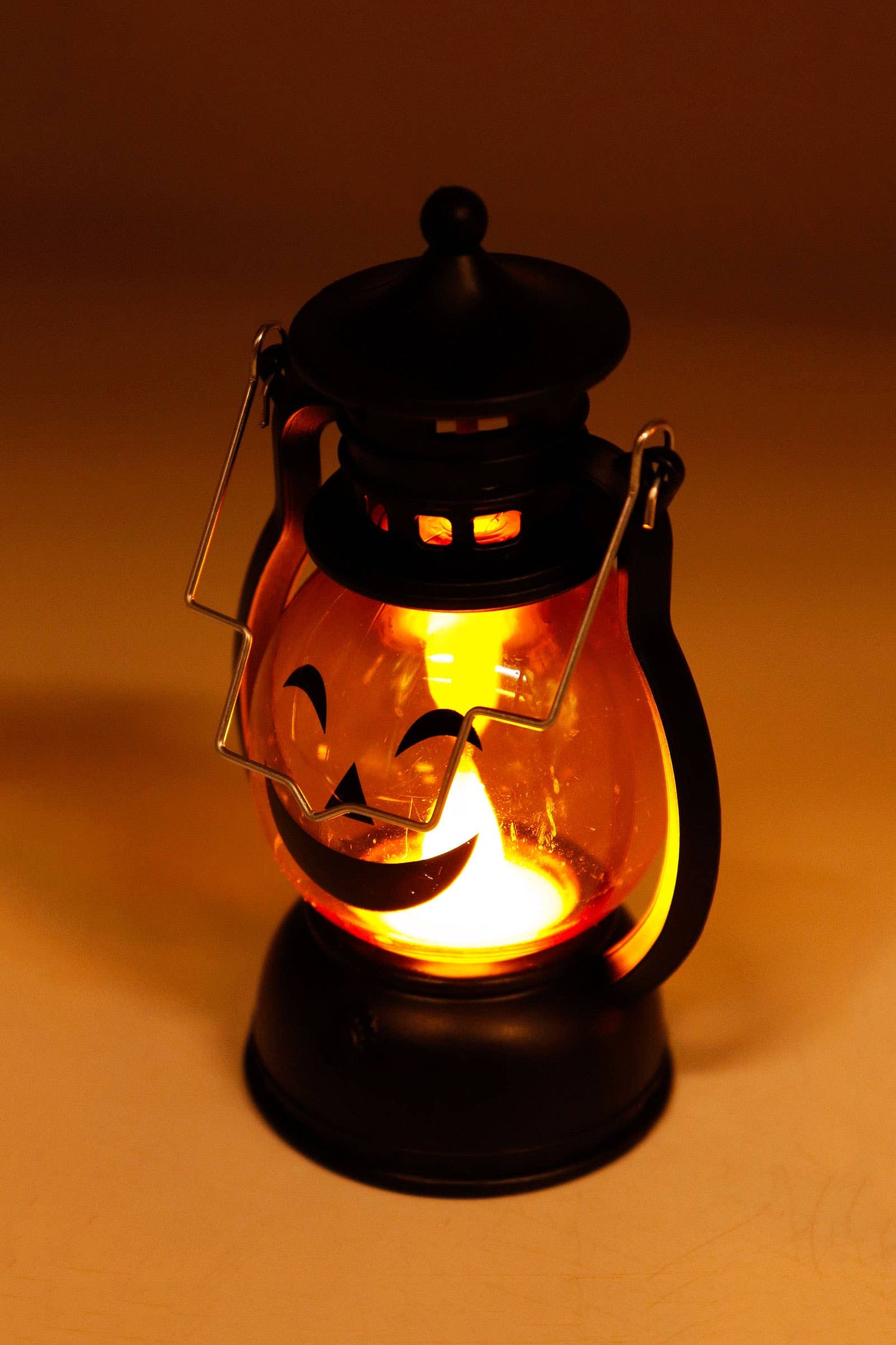 Halloween Pumpkin Head Led Jack O' Lantern With Display Box