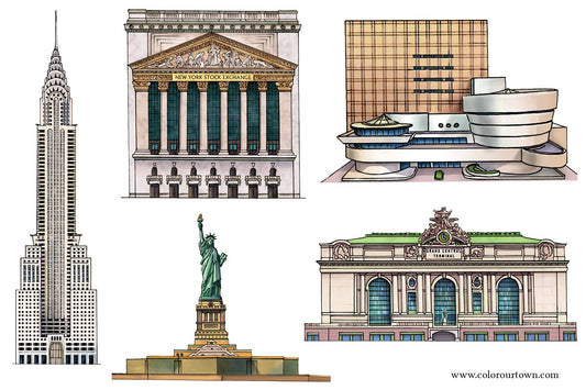 New York City - Sticker Sheet