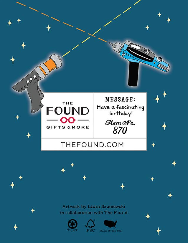 THE FOUND - Live Long and Prosper Birthday Card