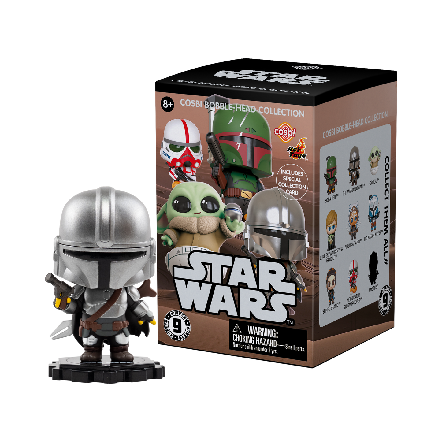 Star Wars Cosbi Bobble Head Collection - Case of 8 Blind Box