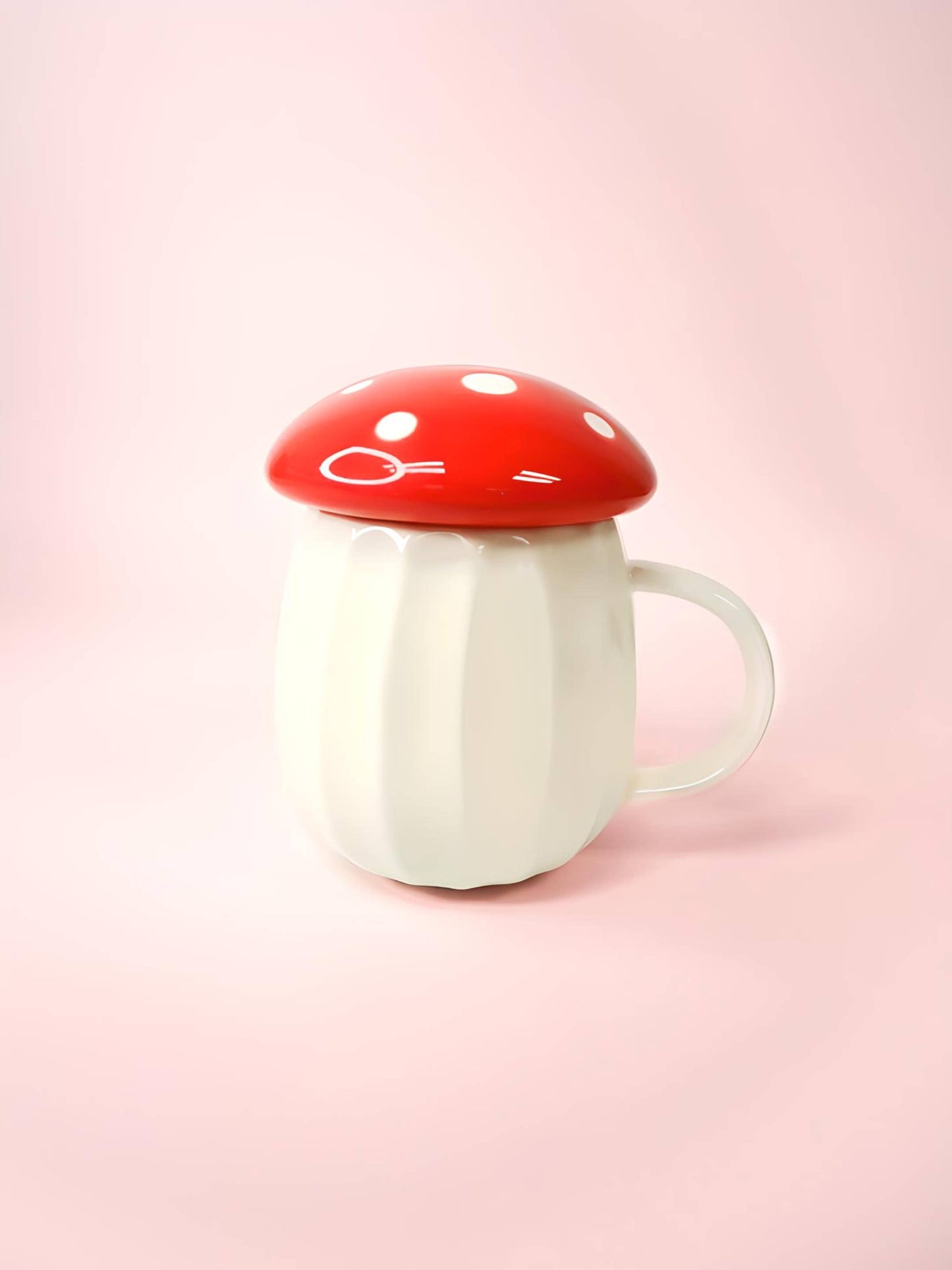 Properly Improper - Red Wild Mushroom Ceramic Mug