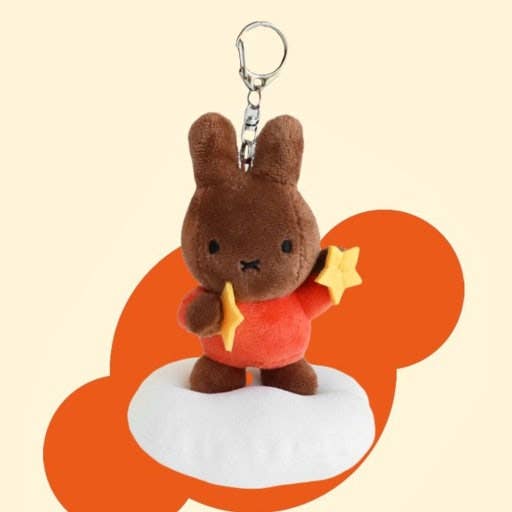 Restock! Miffy Dream Series Plush Keychain -12cm