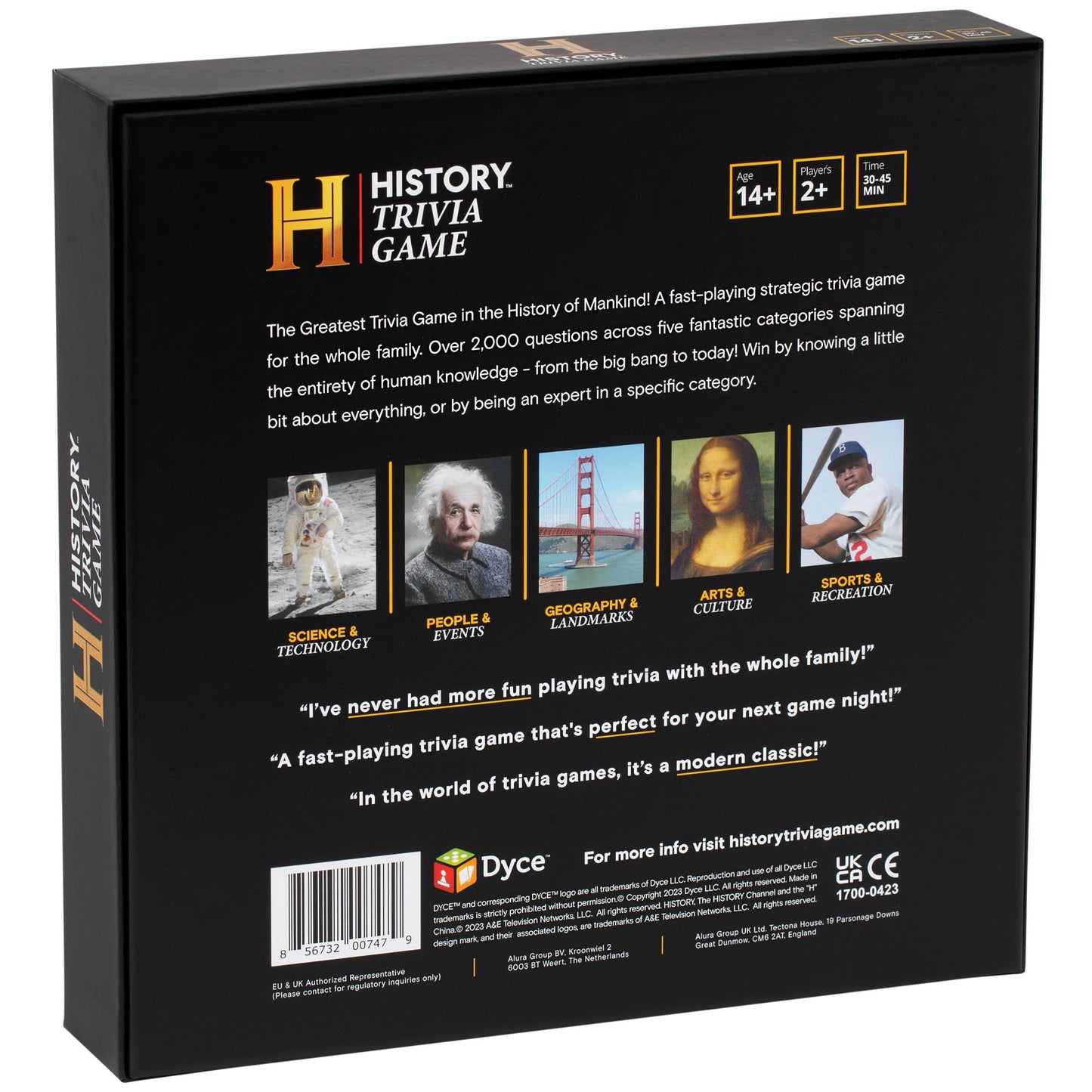 HISTORY: The Iconic General Knowledge Trivia Game