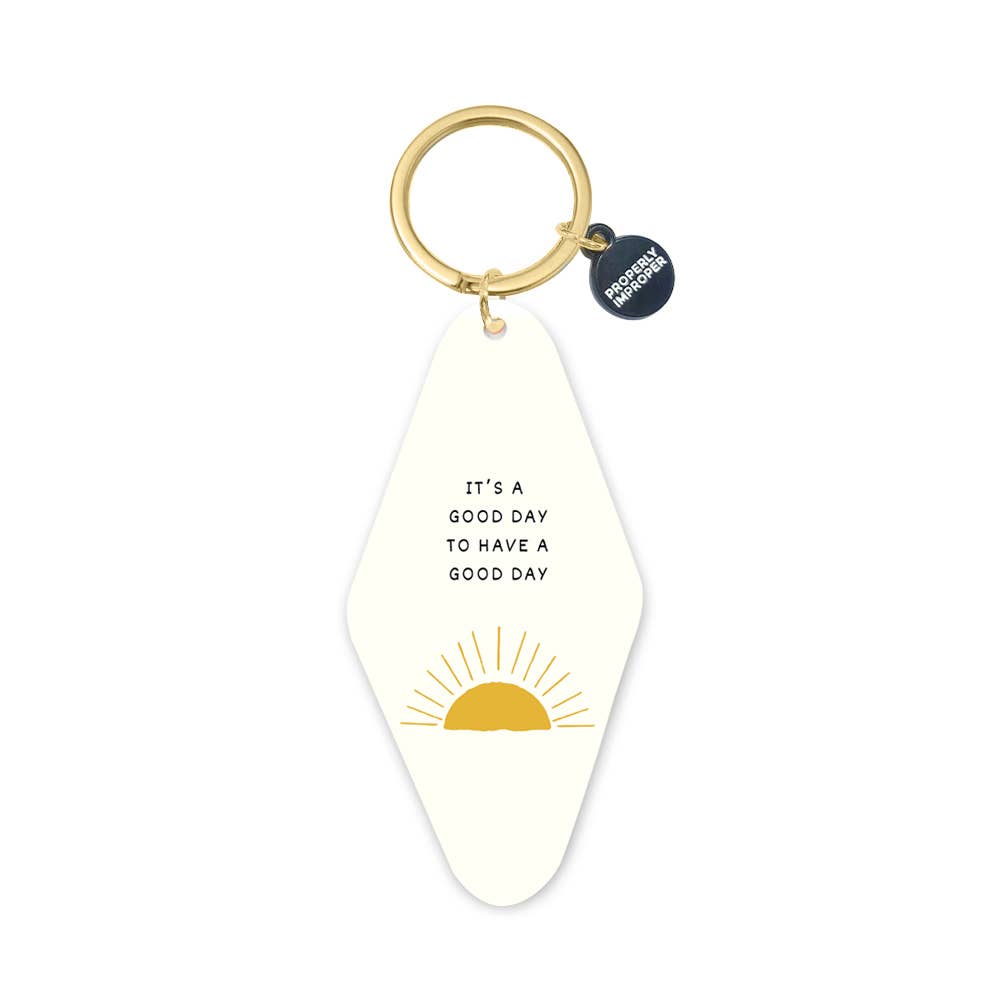 It's A Good Day - Printed Keychain