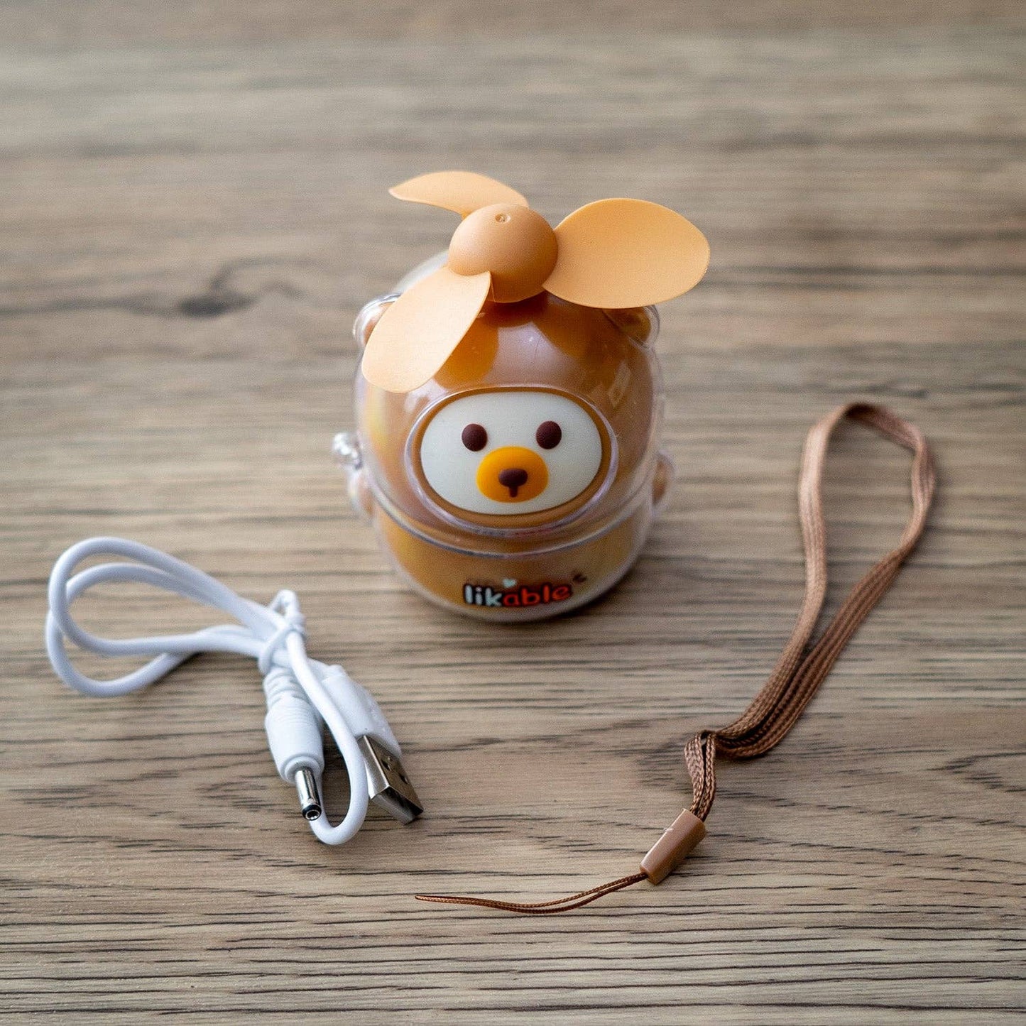 Urban Tokyo - Mini Handheld Bear Fan Rechargeable Pink (1/120)
