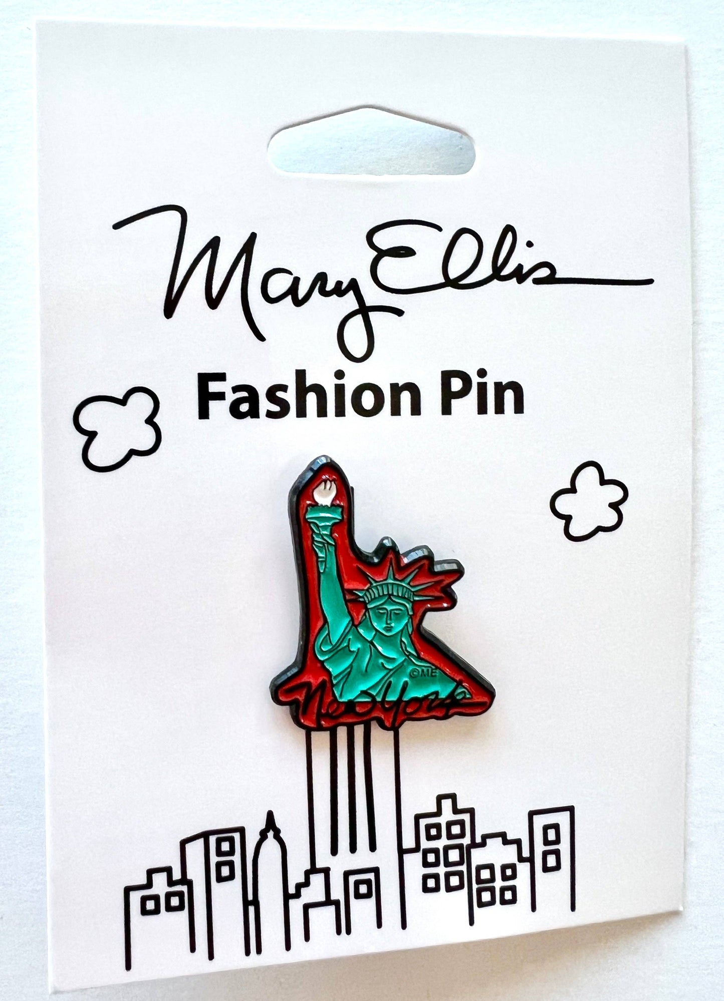 Mary Ellis - New York Statue of Liberty Lapel Pin
