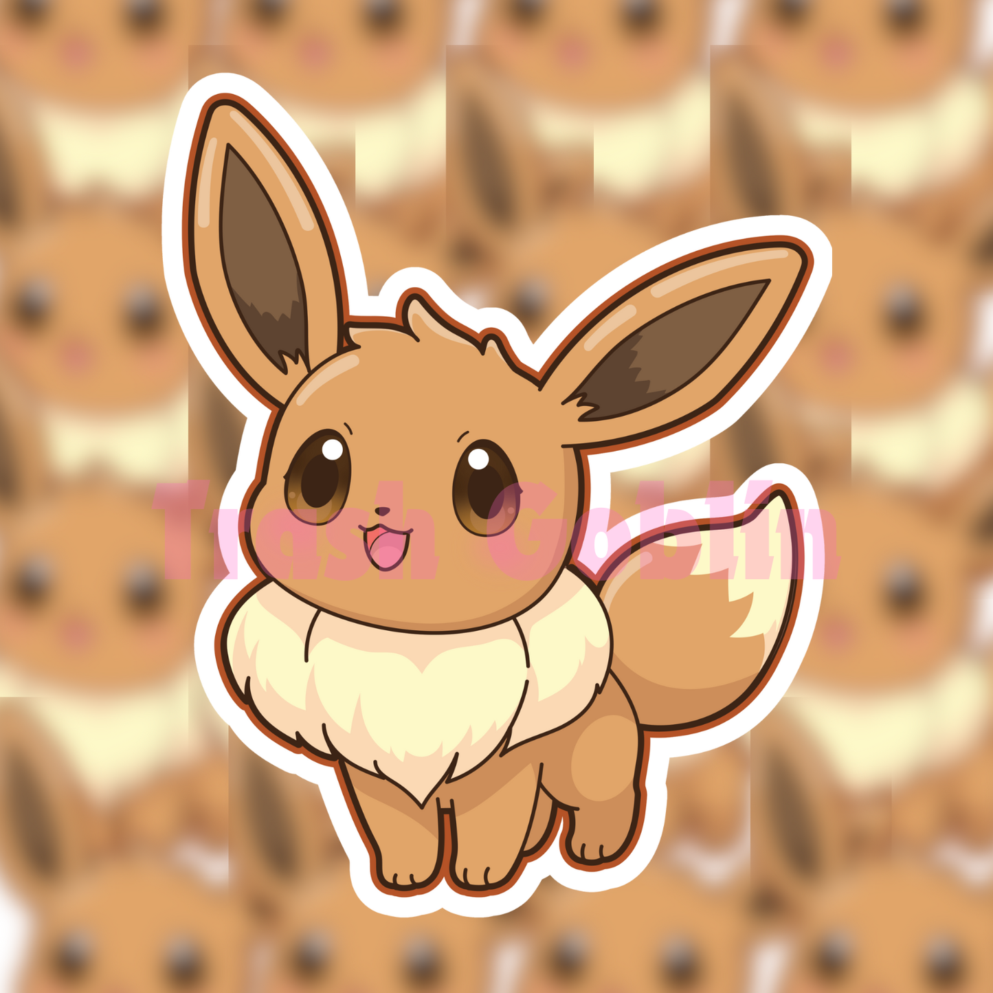 Eevee Chibi Sticker