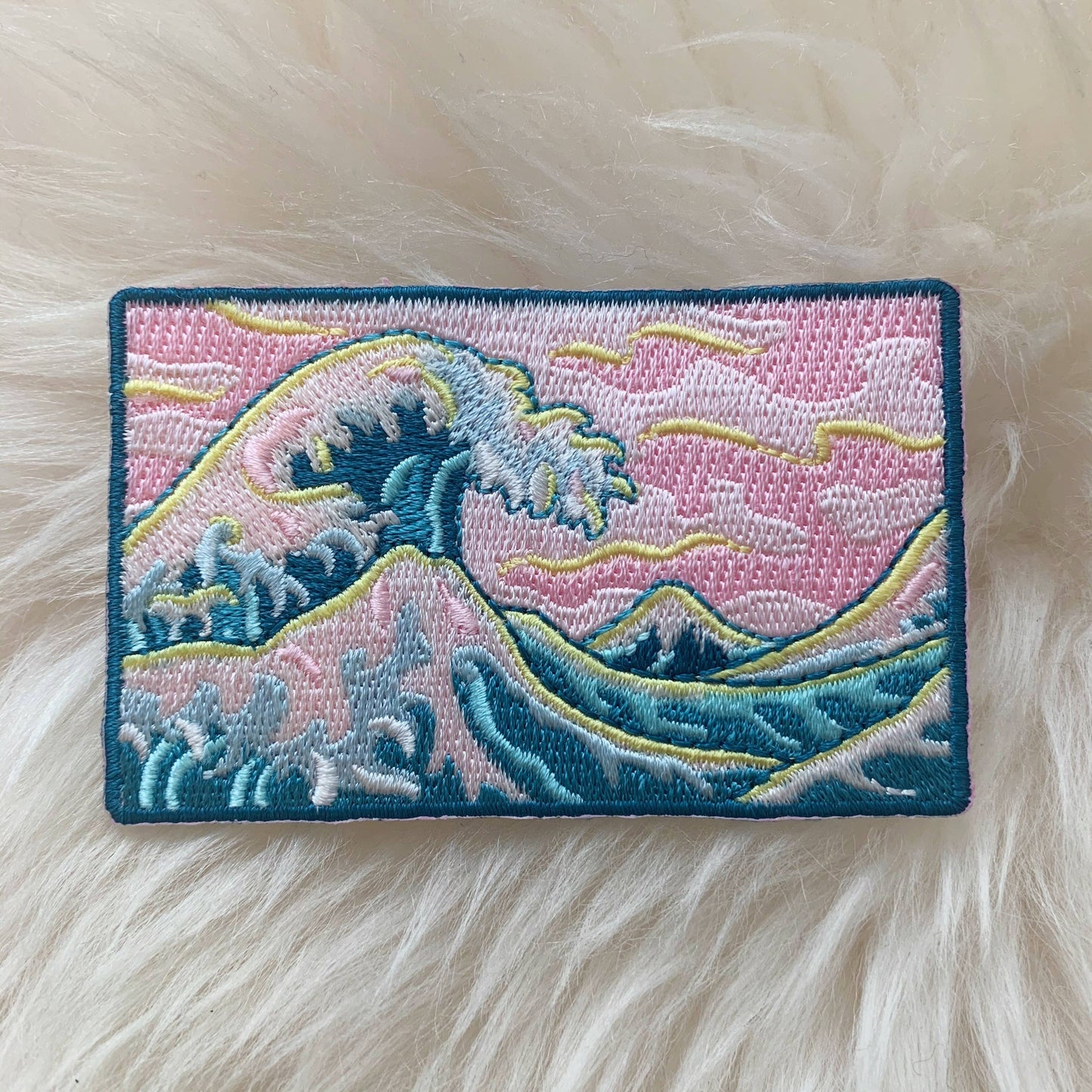 Wildflower + Co. - Patch - Waves Collection - Great Wave & Pink Skies