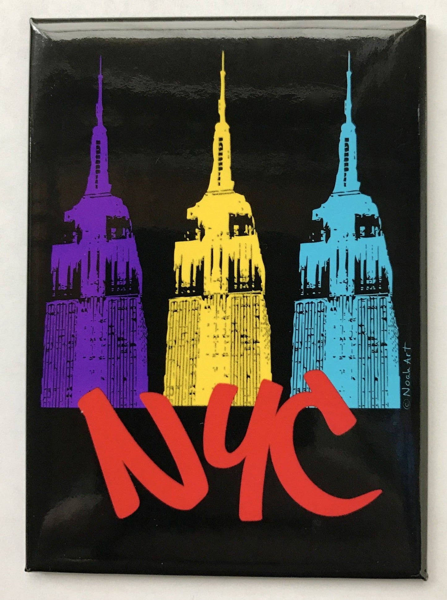 New York Empire Colors Magnet