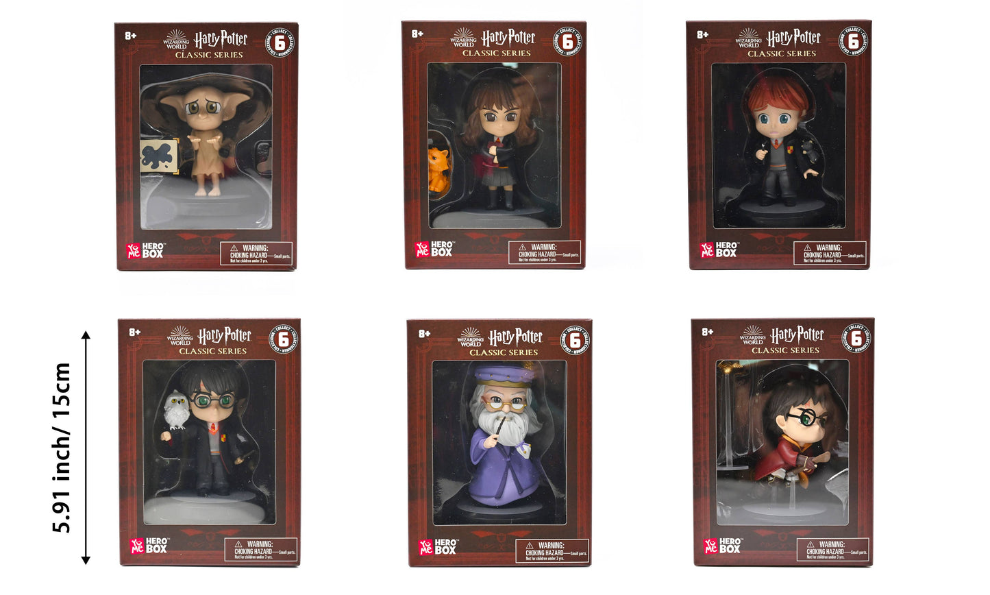 Toys Matter Inc. - Wizarding World Harry Potter Hero Box - Window Box CDU